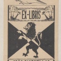 Ex-libris. João d'Ornellas Bruges d'Oliveira