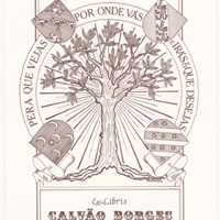 Ex-libris. Calvão Borges