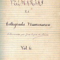 Velharias da Colegiada Vimaranense - 6º volume
