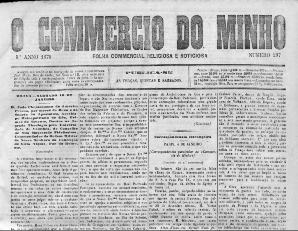 O Comércio do Minho